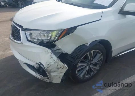 2017 Acura Mdx Technology Package из США, поврежденный, VIN 5FRYD3H51HB004613